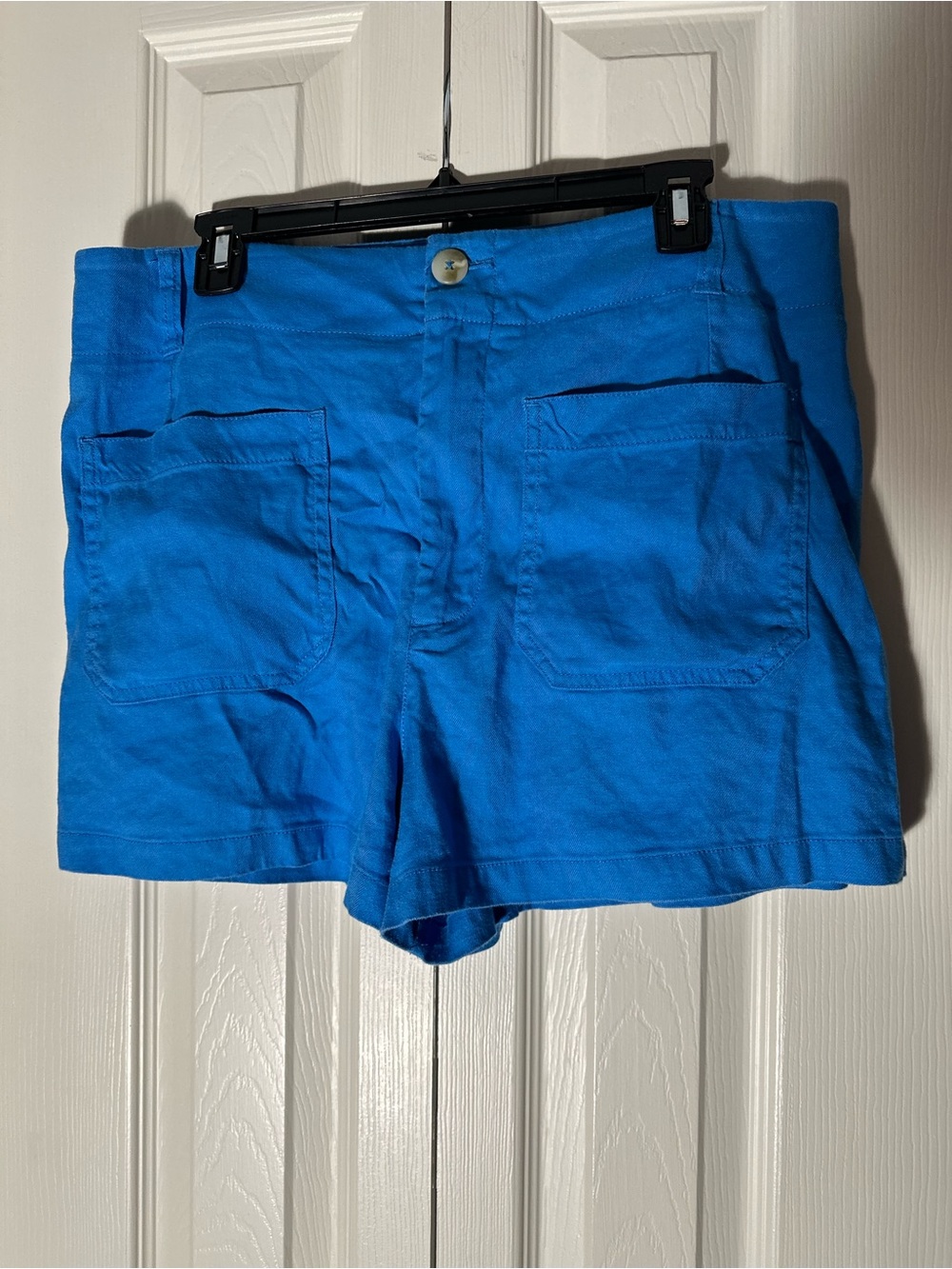 Maeve Anthropologie Bright Blue Women's summer Shorts